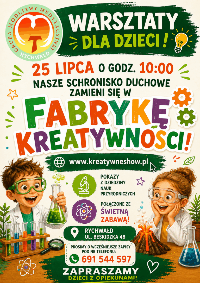 Read more about the article Warsztaty dla dzieci- zapraszamy